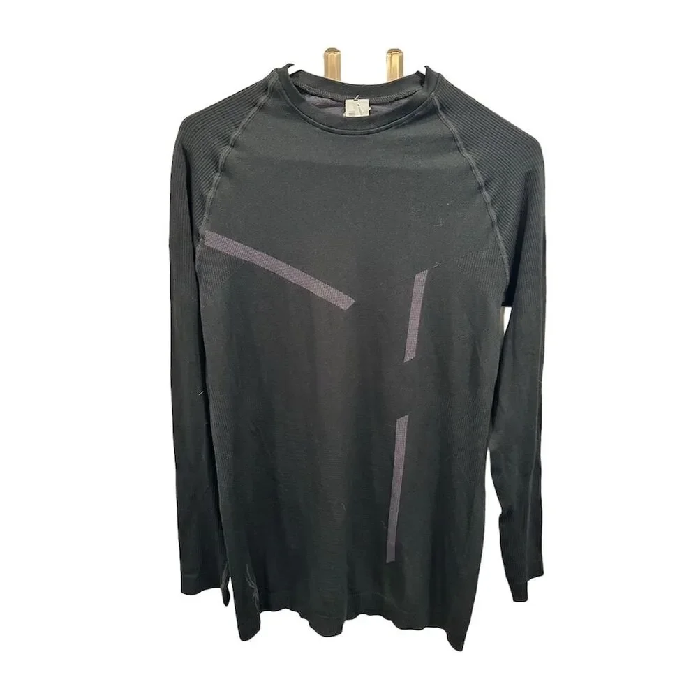 NWT Spyder Unisex Long-Sleeve Sports Top Black Size‎ L XL Activewear